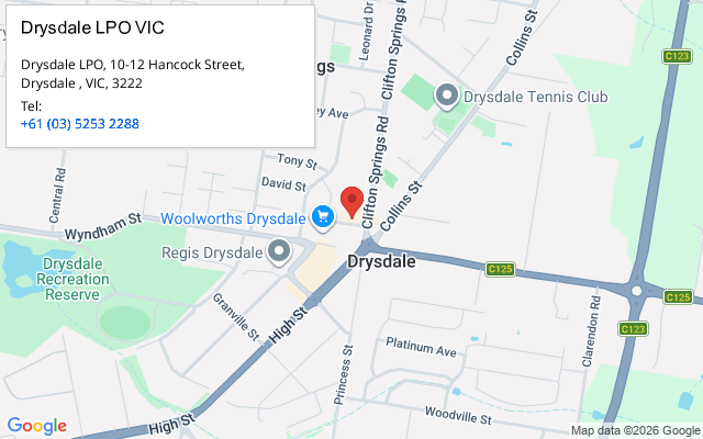 Drysdale LPO VIC