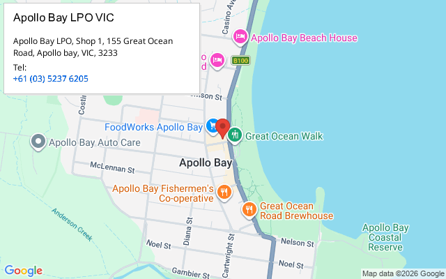 Apollo Bay LPO VIC