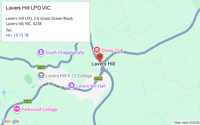 Lavers Hill LPO VIC