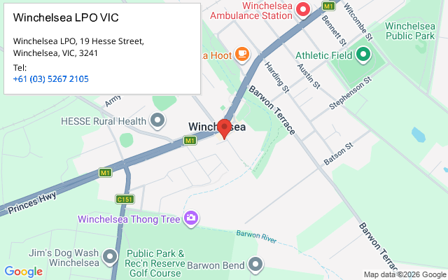 Winchelsea LPO VIC