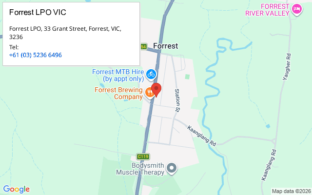Forrest LPO VIC