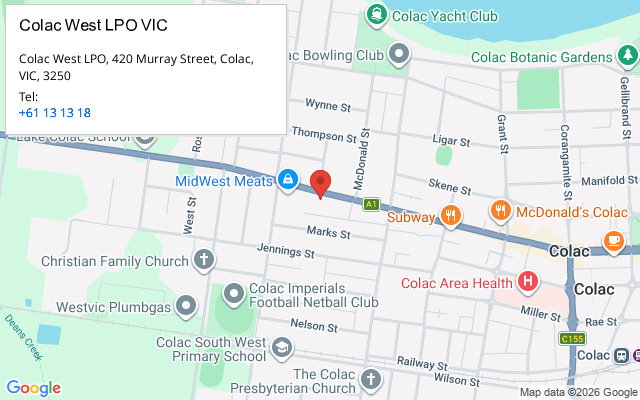 Colac West LPO VIC