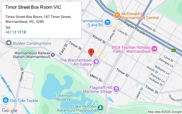 Timor Street Box Room VIC