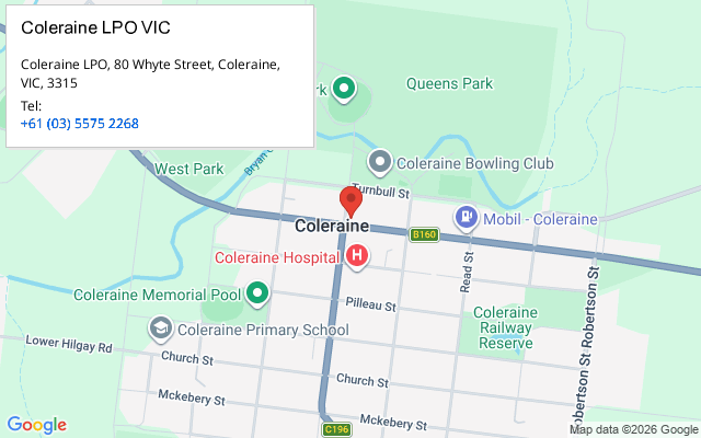 Coleraine LPO VIC
