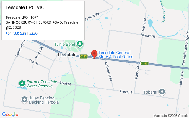 Teesdale LPO VIC
