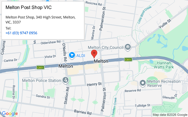 Melton Post Shop VIC