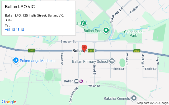 Ballan LPO VIC