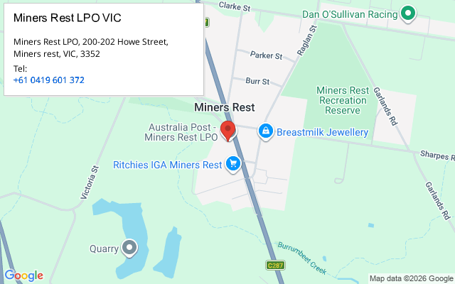 Miners Rest LPO VIC