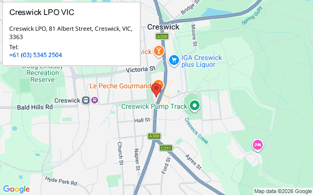 Creswick LPO VIC