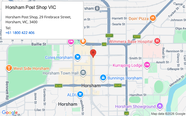 Horsham Post Shop VIC