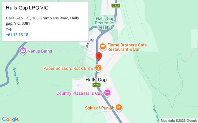 Halls Gap LPO VIC