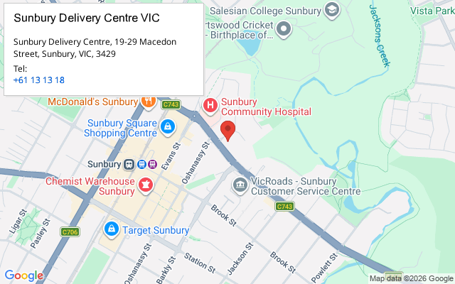 Sunbury Delivery Centre VIC