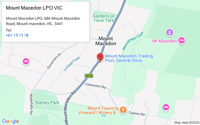 Mount Macedon LPO VIC