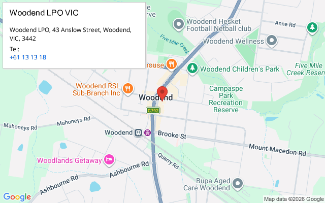 Woodend LPO VIC