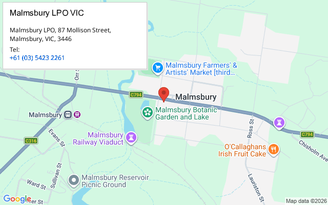 Malmsbury LPO VIC