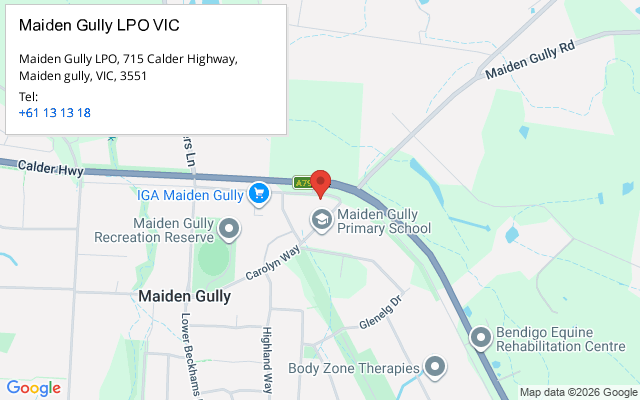 Maiden Gully LPO VIC