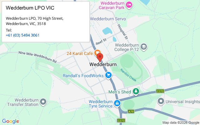 Wedderburn LPO VIC