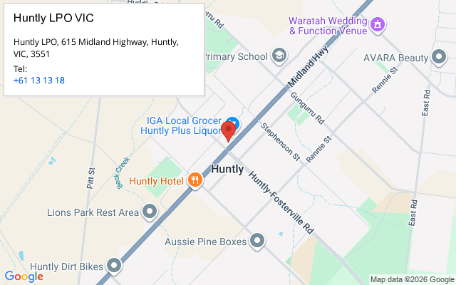 Huntly LPO VIC