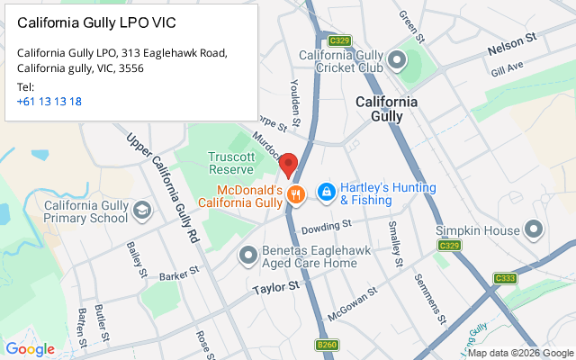 California Gully LPO VIC