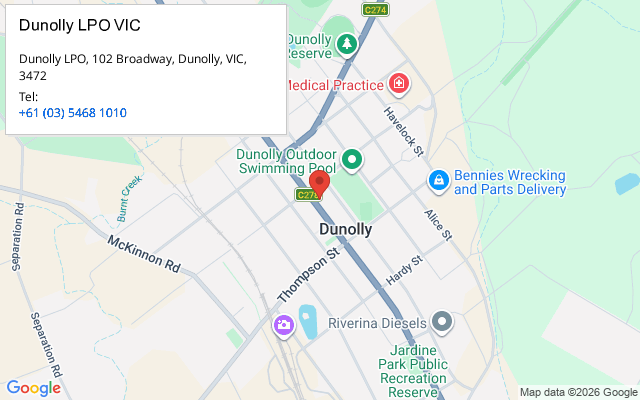Dunolly LPO VIC