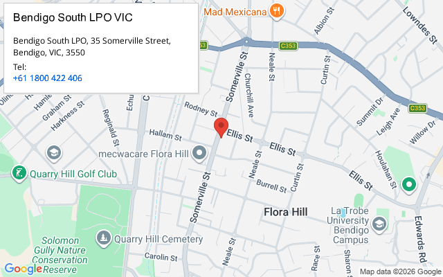 Bendigo South LPO VIC