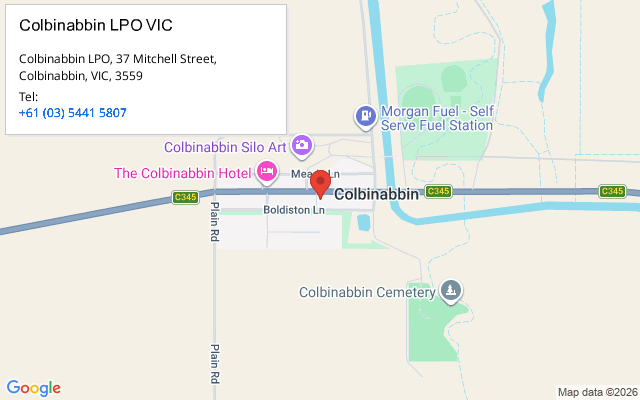 Colbinabbin LPO VIC
