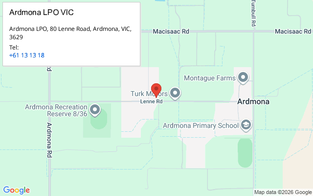 Ardmona LPO VIC
