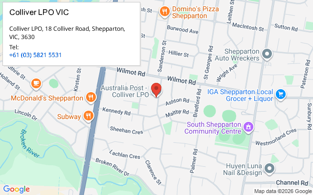 Colliver LPO VIC