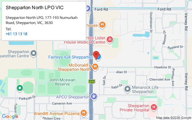 Shepparton North LPO VIC