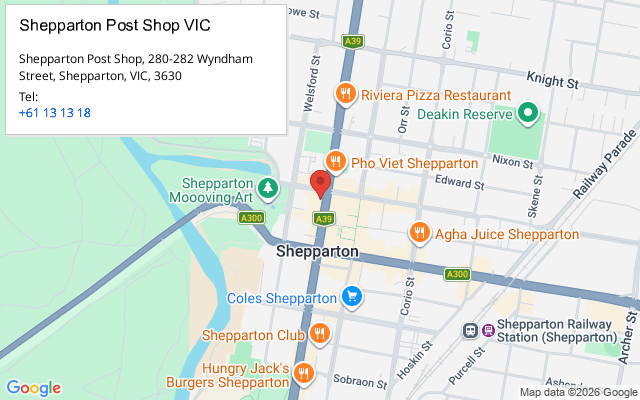 Shepparton Post Shop VIC