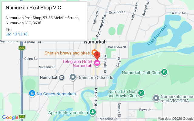 Numurkah Post Shop VIC