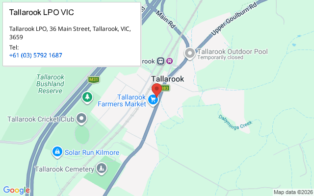 Tallarook LPO VIC