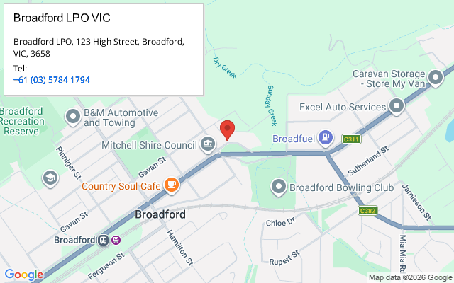 Broadford LPO VIC
