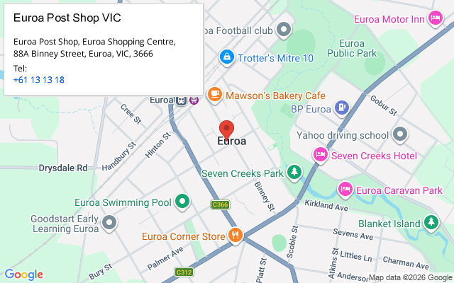 Euroa Post Shop VIC