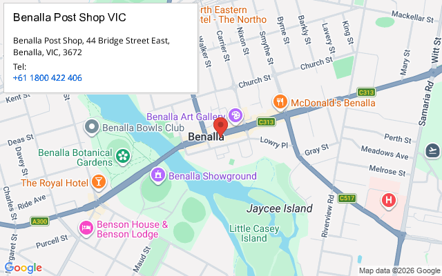 Benalla Post Shop VIC