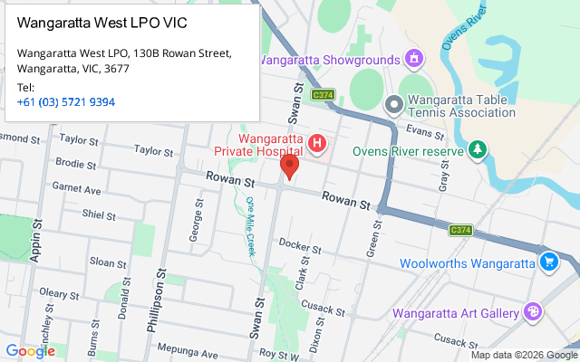 Wangaratta West LPO VIC