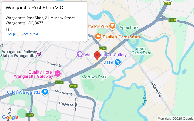 Wangaratta Post Shop VIC
