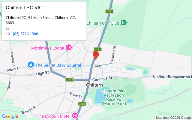 Chiltern LPO VIC