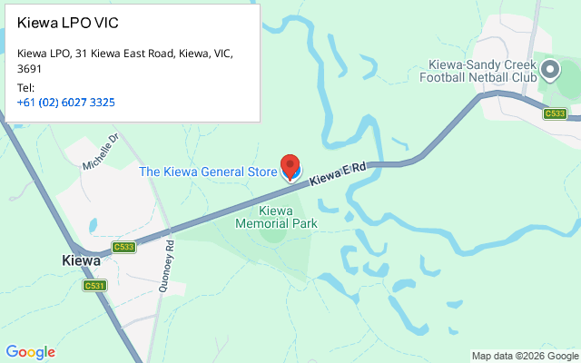 Kiewa LPO VIC