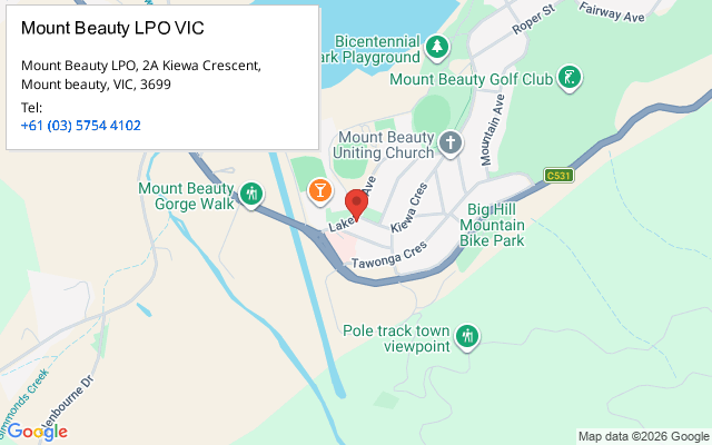 Mount Beauty LPO VIC
