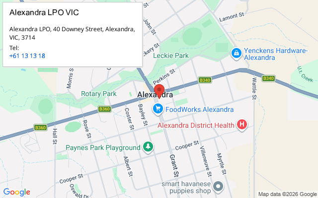 Alexandra LPO VIC