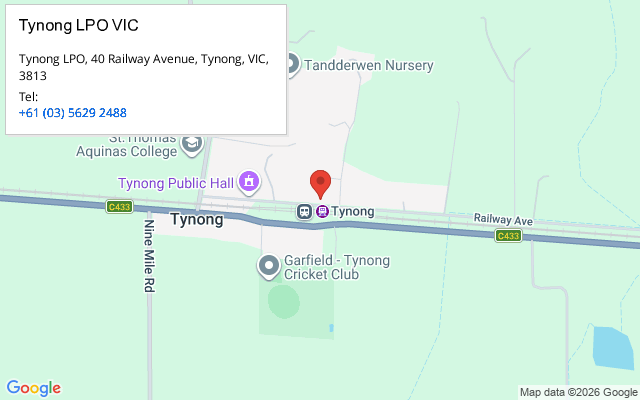 Tynong LPO VIC