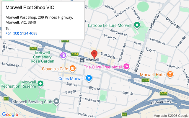 Morwell Post Shop VIC