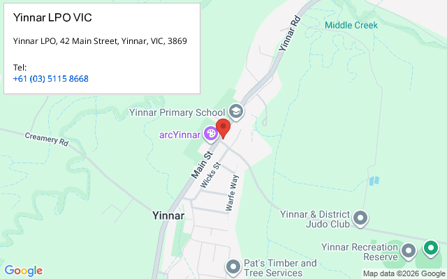 Yinnar LPO VIC