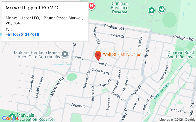 Morwell Upper LPO VIC