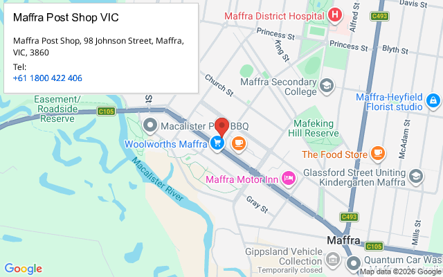 Maffra Post Shop VIC