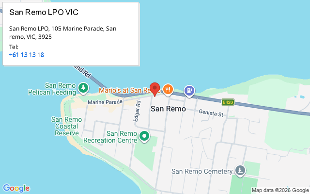 San Remo LPO VIC