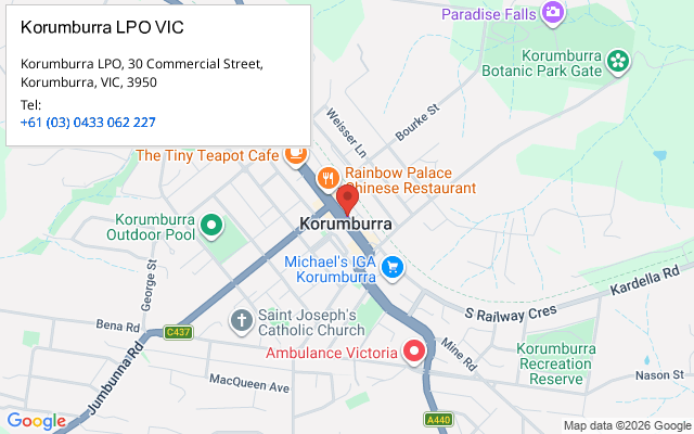 Korumburra LPO VIC