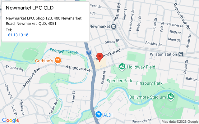 Newmarket LPO QLD