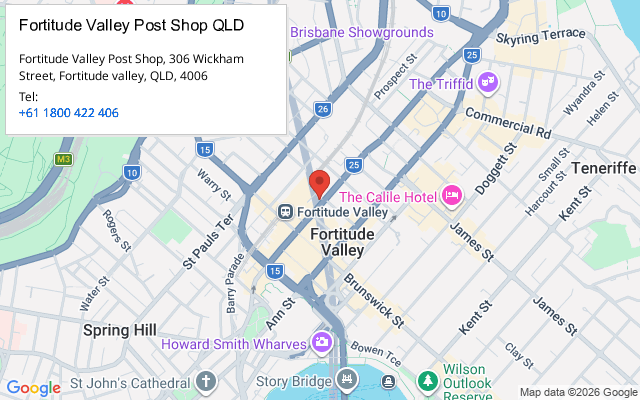 Fortitude Valley Post Shop QLD